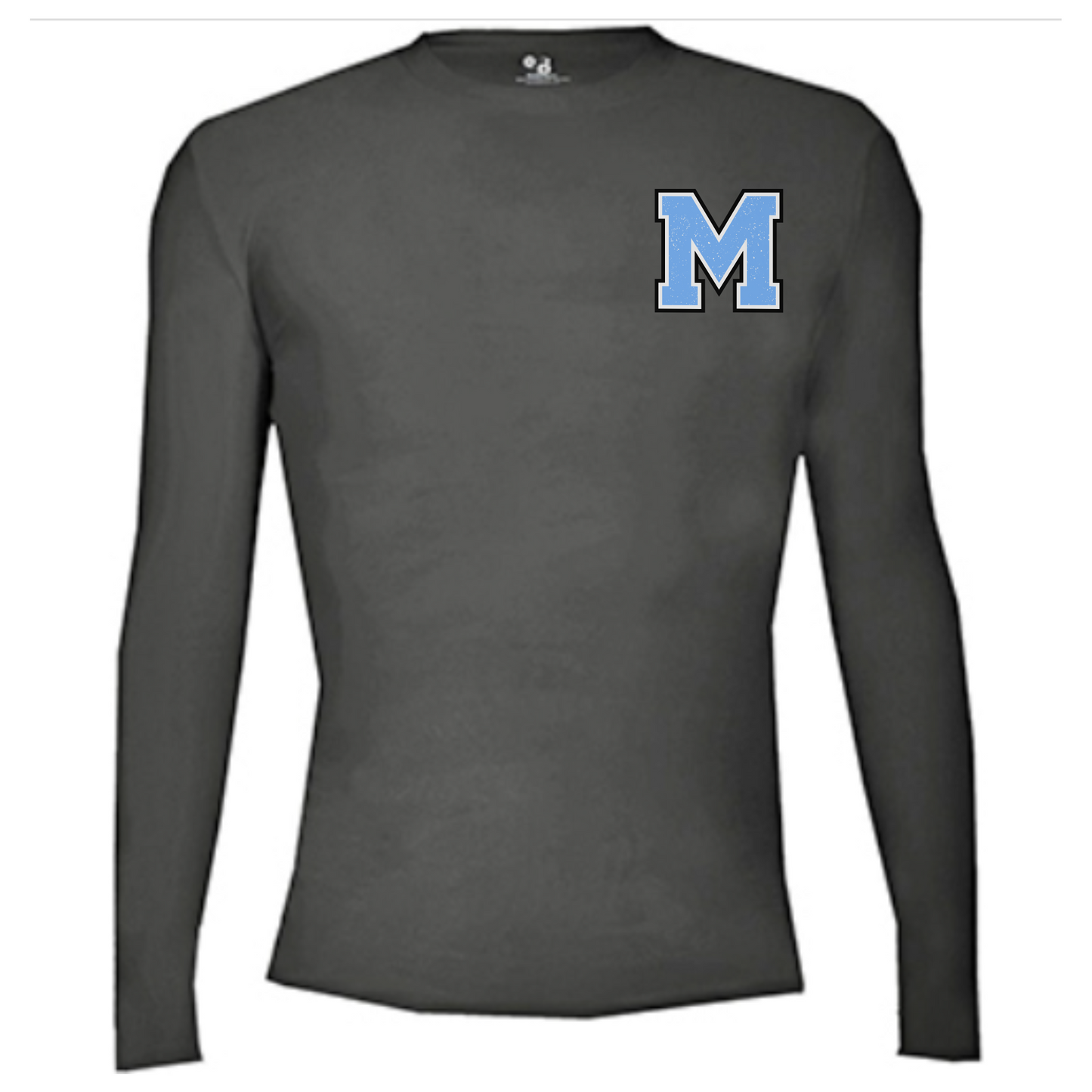 Mahwah M compression long sleeved shirt - Youth
