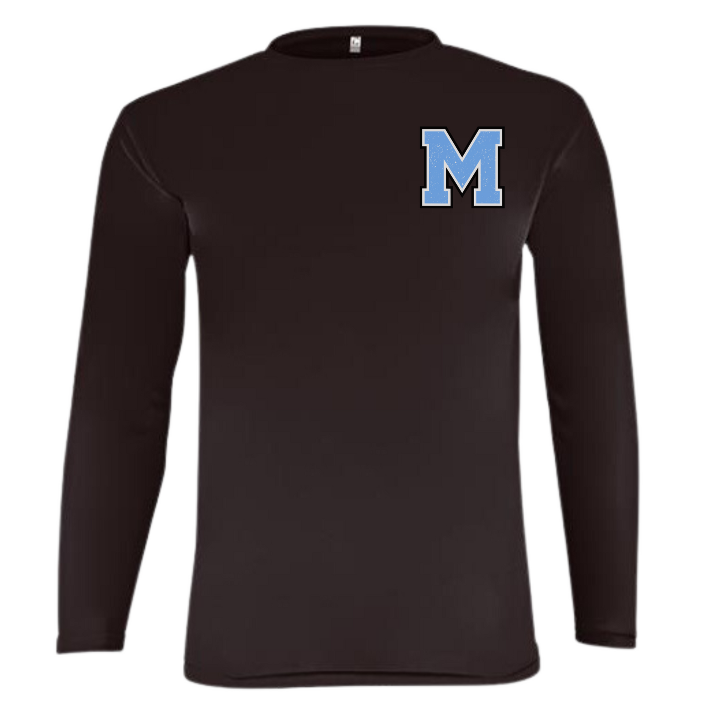 Mahwah M compression long sleeved shirt - Youth