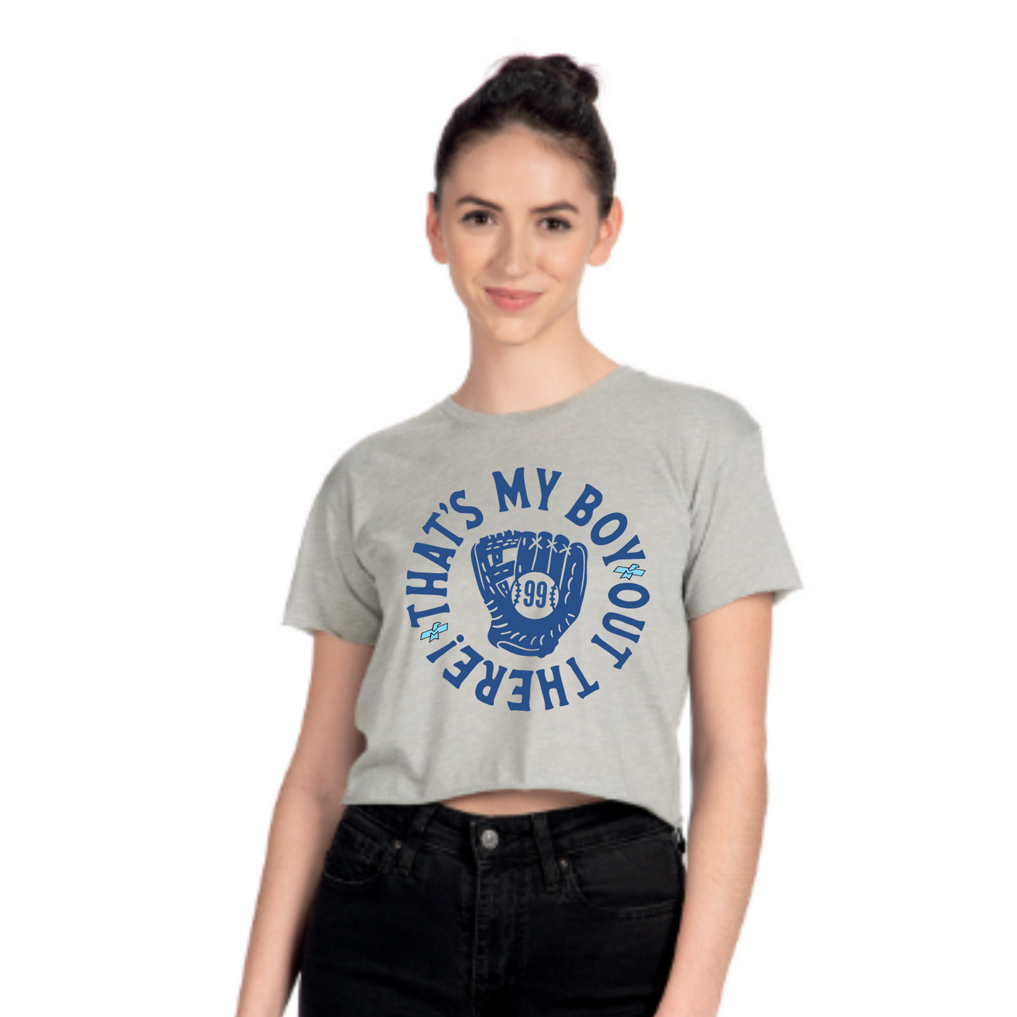 My Brother Crop Tee - Women's