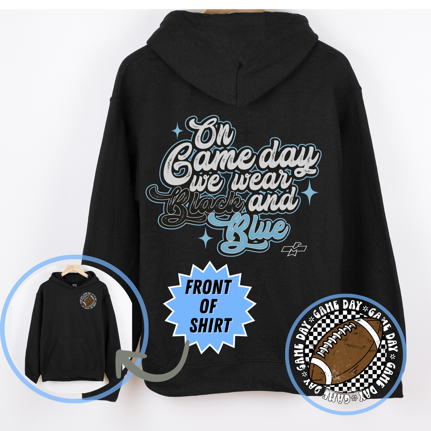 Game Day Hooded Sweatshirt - Adult