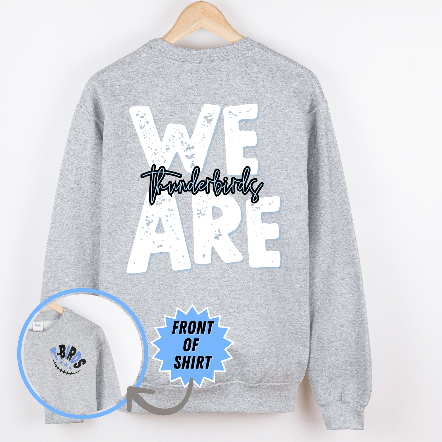 Thunderbirds We Are Crewneck Sweatshirt