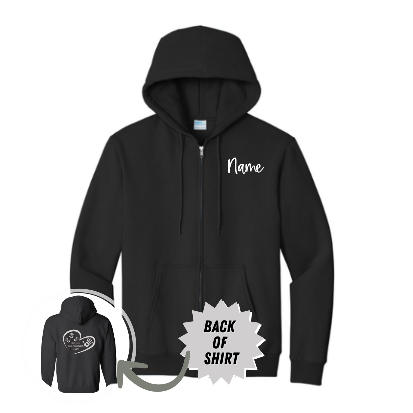 HCELC Logo Zip-up Sweatshirt