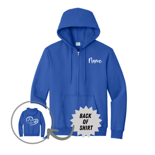 HCELC Logo Zip-up Sweatshirt
