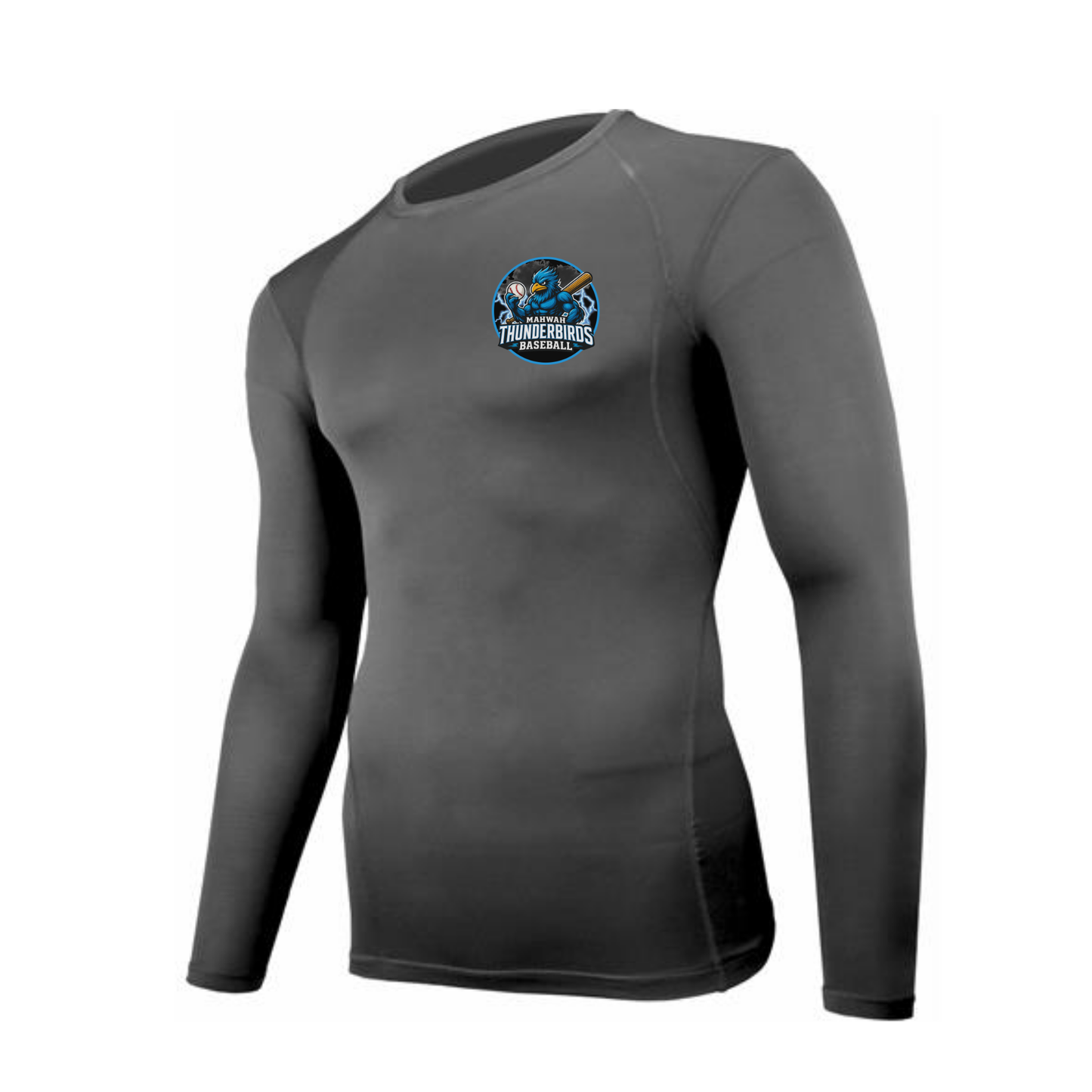 Thunderbird Baseball Long Sleeved Compression Tee