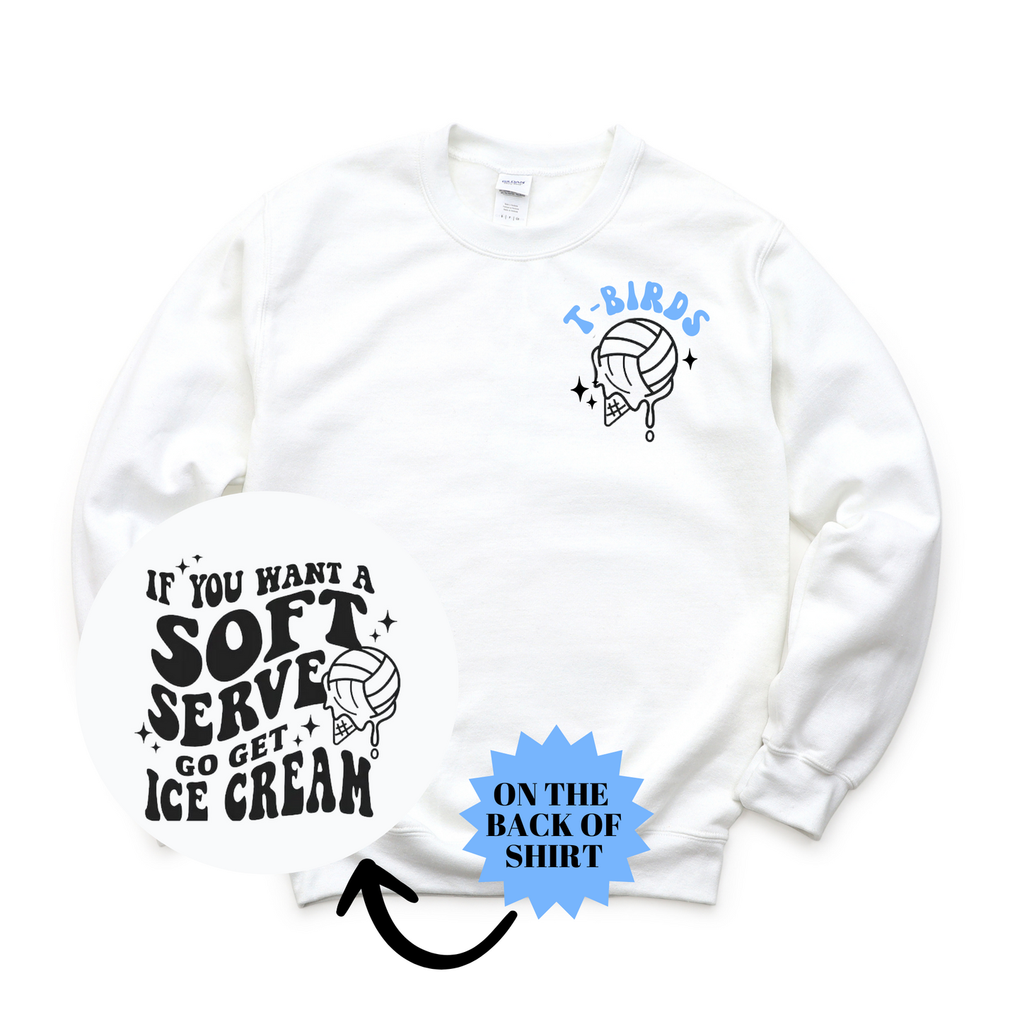 Soft Serve Thunderbird Sweatshirt - Youth
