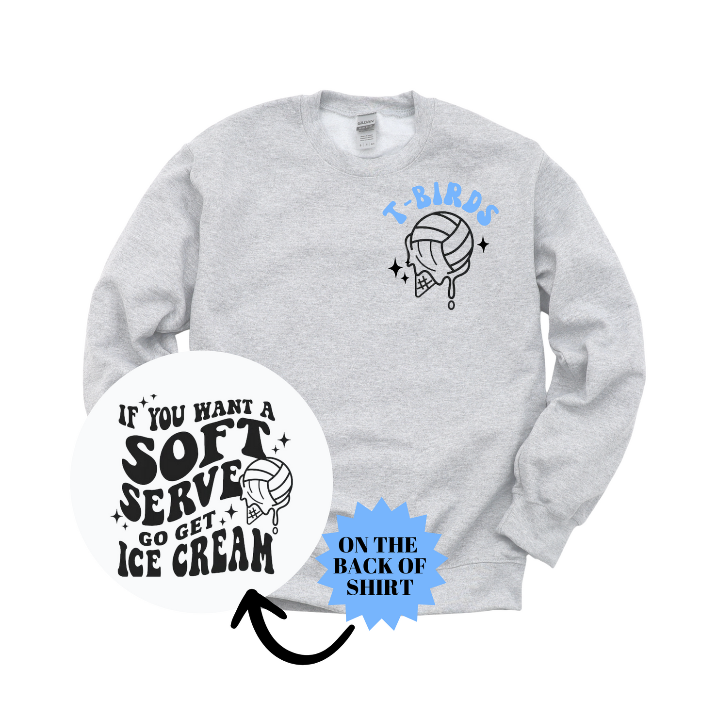Soft Serve Thunderbird Sweatshirt - Adult