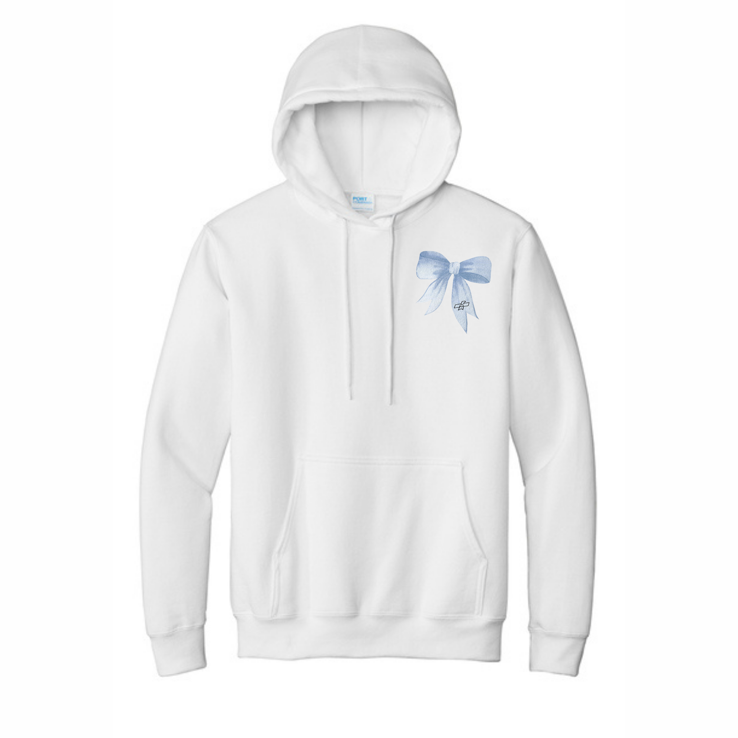 Watercolor Thunderbird Bow Full Zip Hooded Sweatshirt