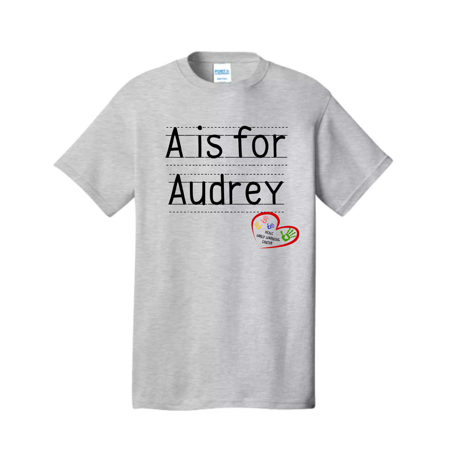 Personalized Name Notebook Adult Tee