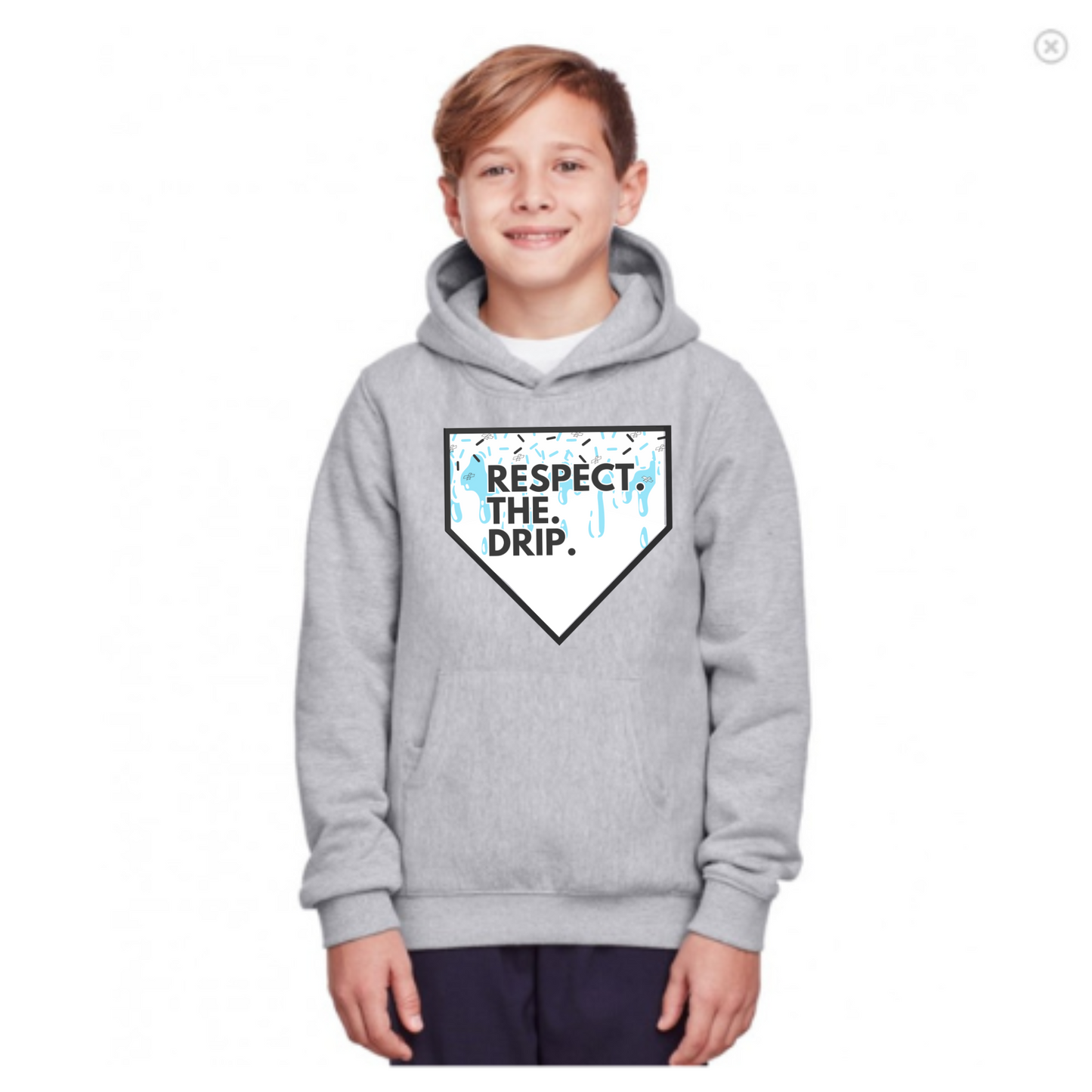 Respect the Drip Youth Hooded Sweatshirt