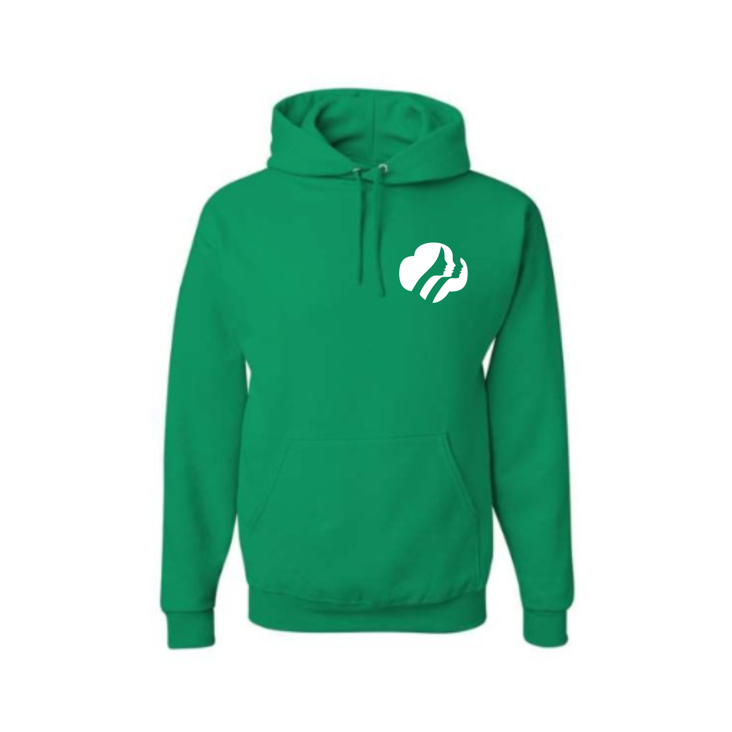 Mahwah Girl Scouts Green Hooded Sweatshirt
