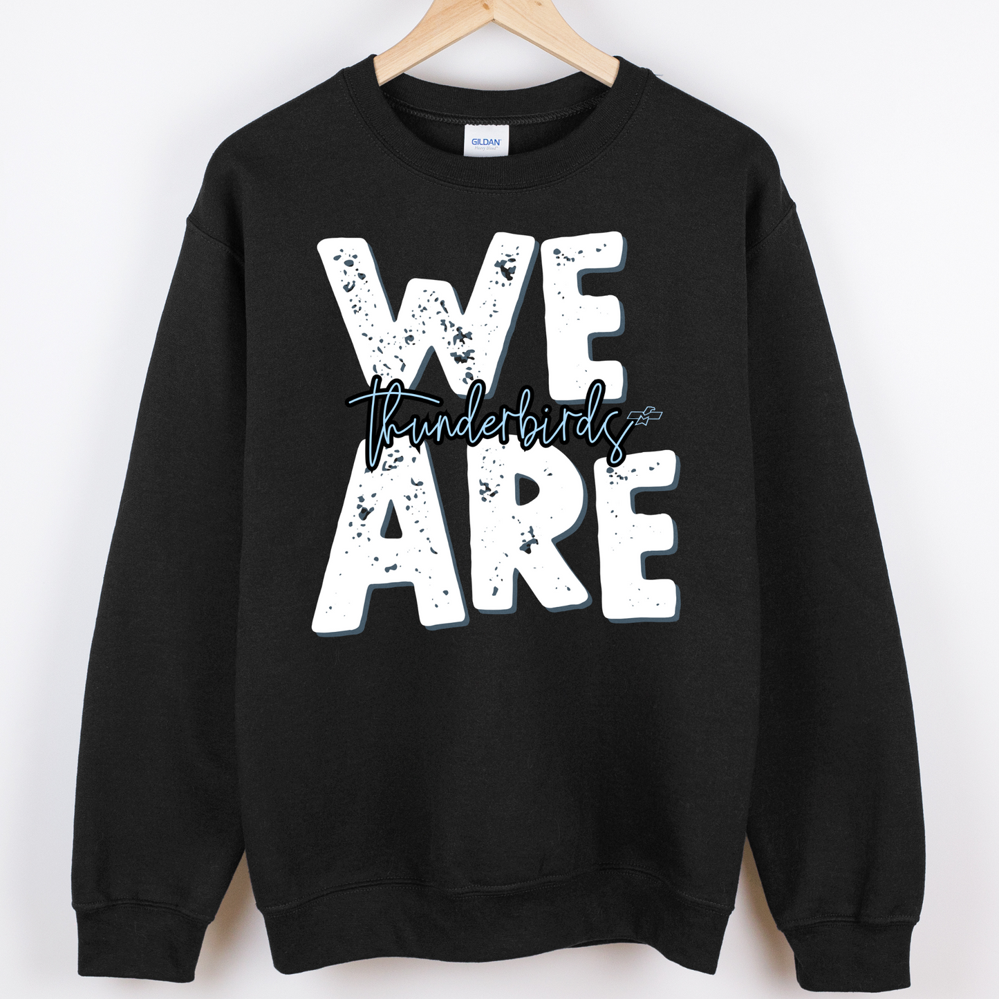Thunderbirds We are Black Crewneck Sweatshirt
