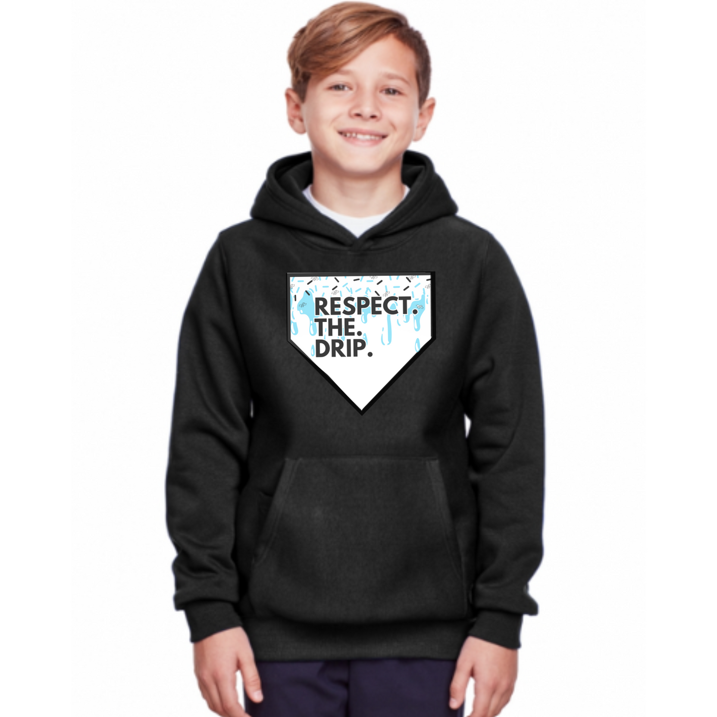 Respect the Drip Youth Hooded Sweatshirt