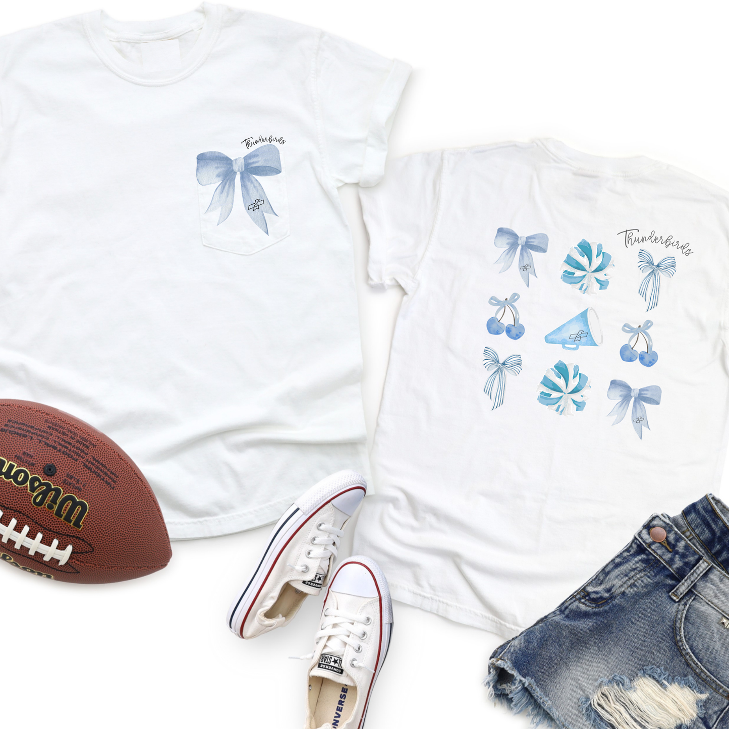 Trendy Bow Cheer Tee