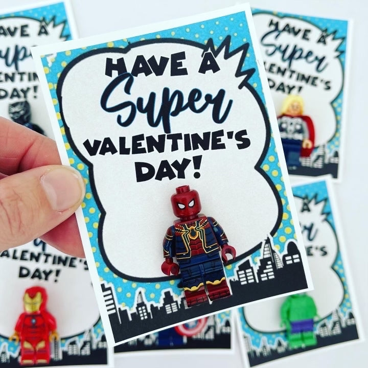 Superhero Toy Valentines