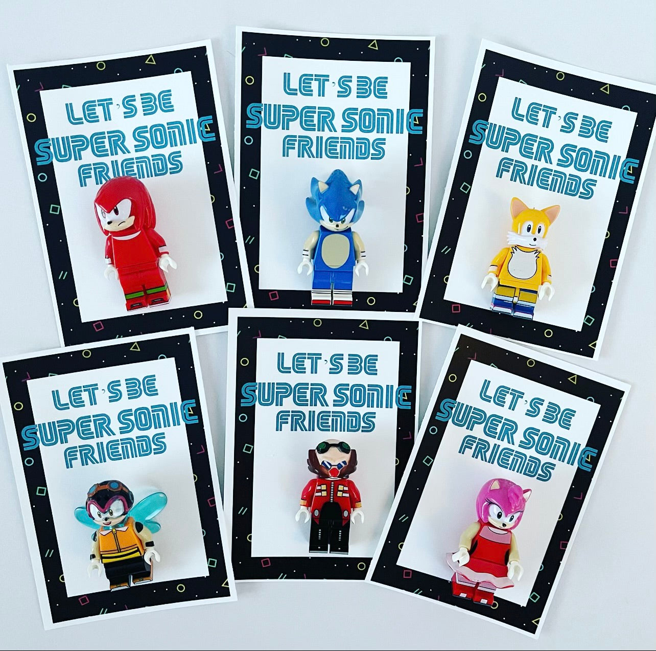 Sonic Figure Valentines