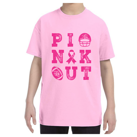 October Breast Cancer Awareness Pinkout Tee