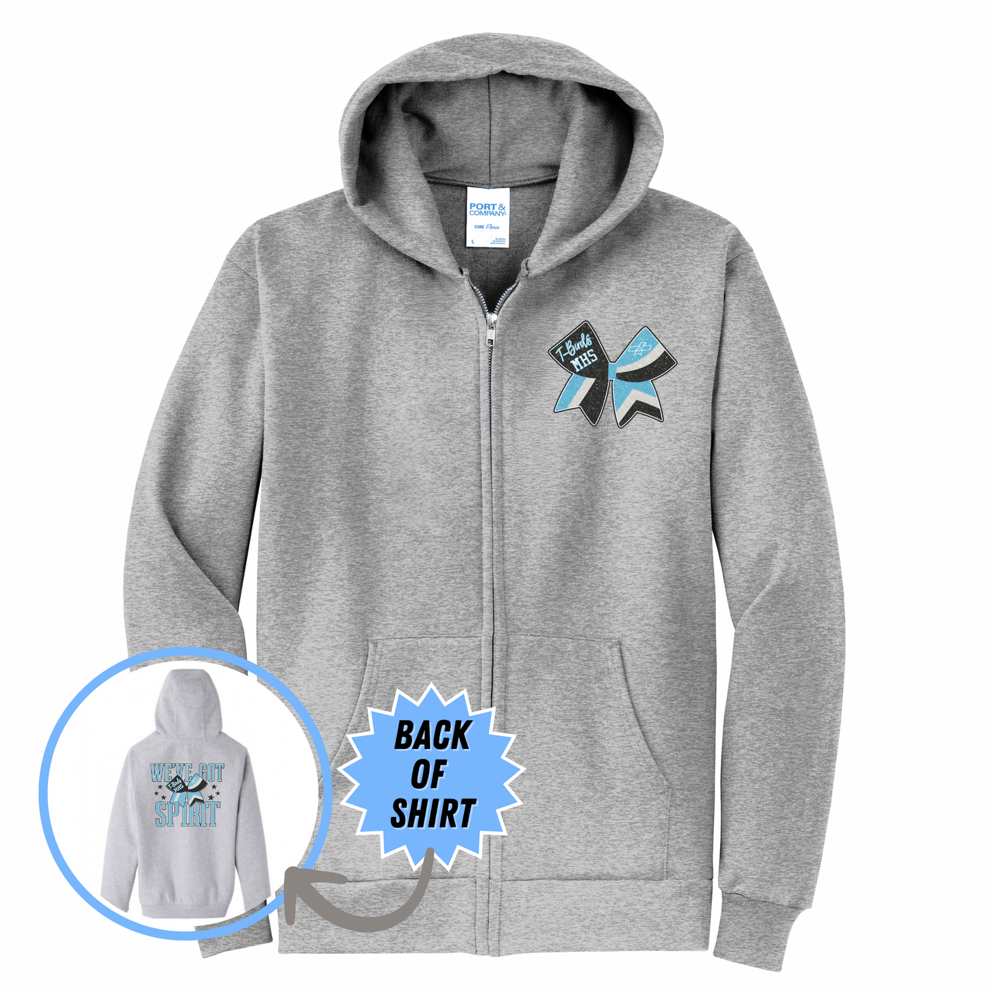 Spirit Zip Sweatshirt