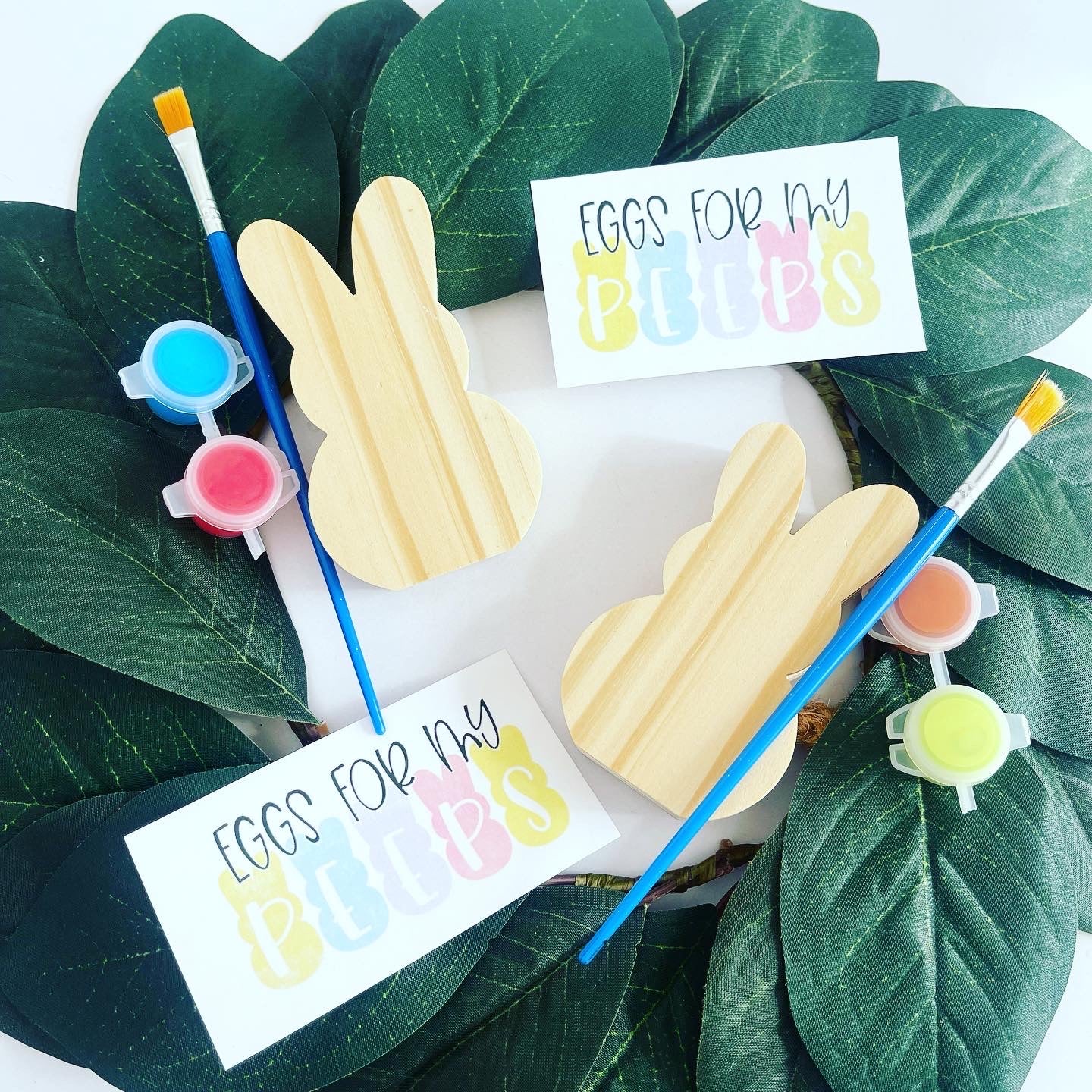 Wooden DIY Peeps I Classroom Favors