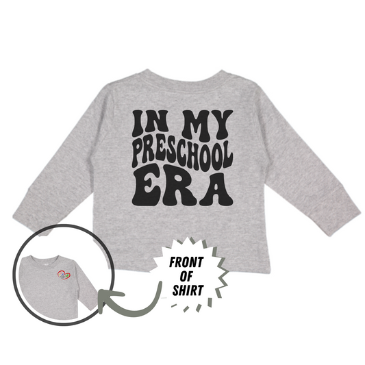 Preschool Era Long-Sleeved Toddler Tee