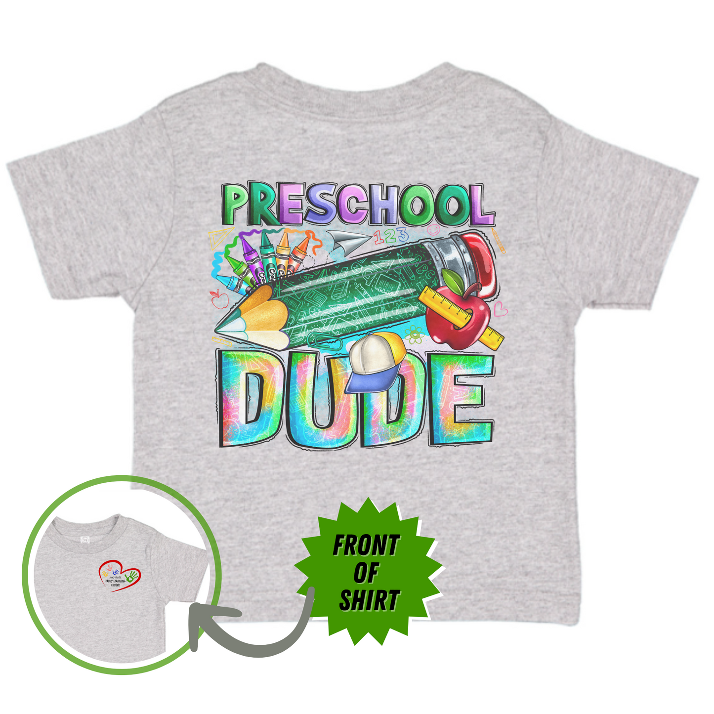 Preschool Dude Toddler Tee