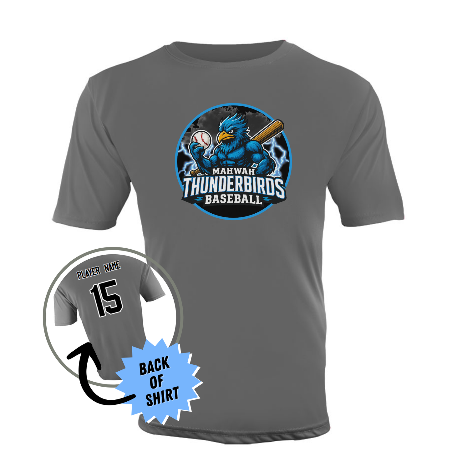 Thunderbird Dri-Fit Performance Tee