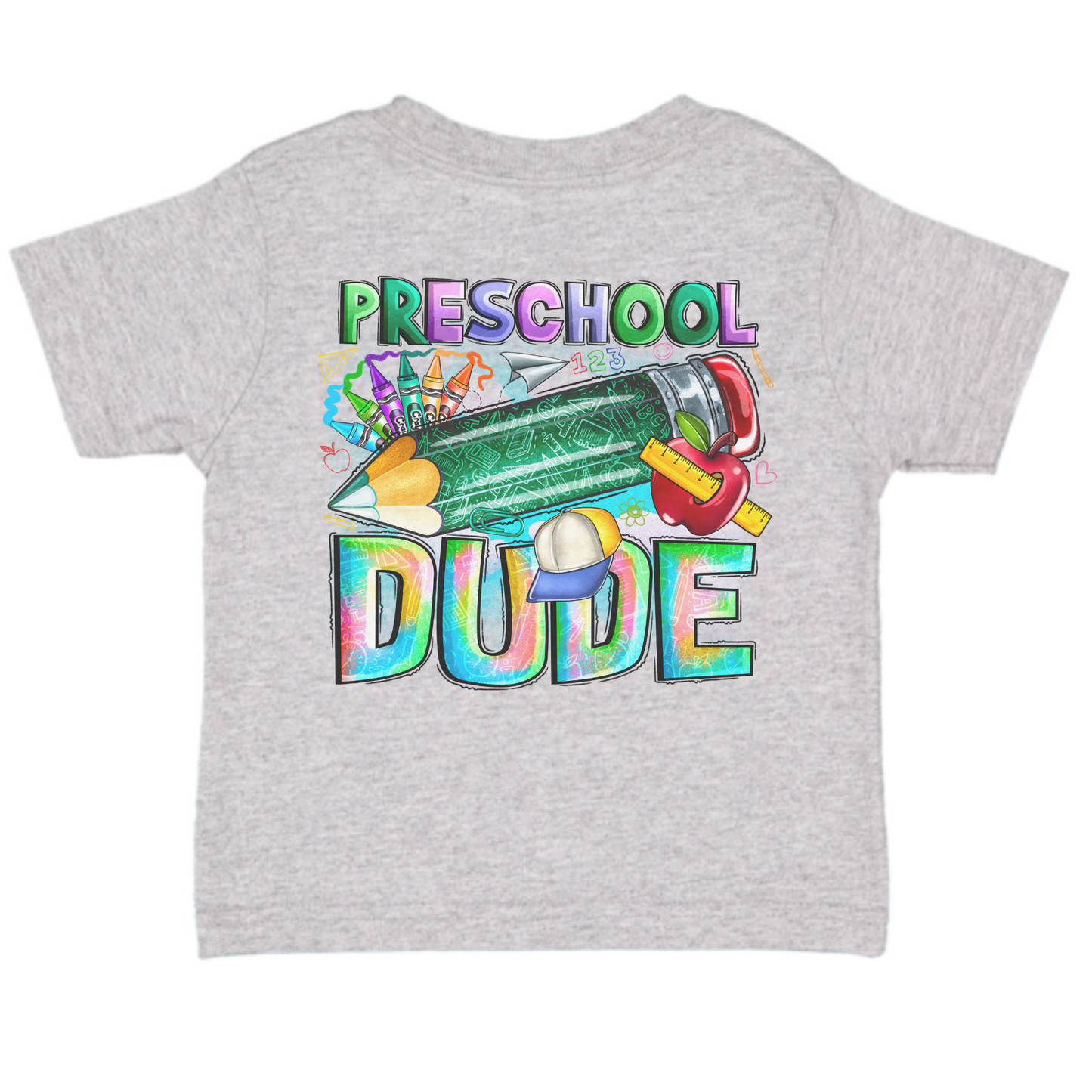 Preschool Dude Toddler Tee