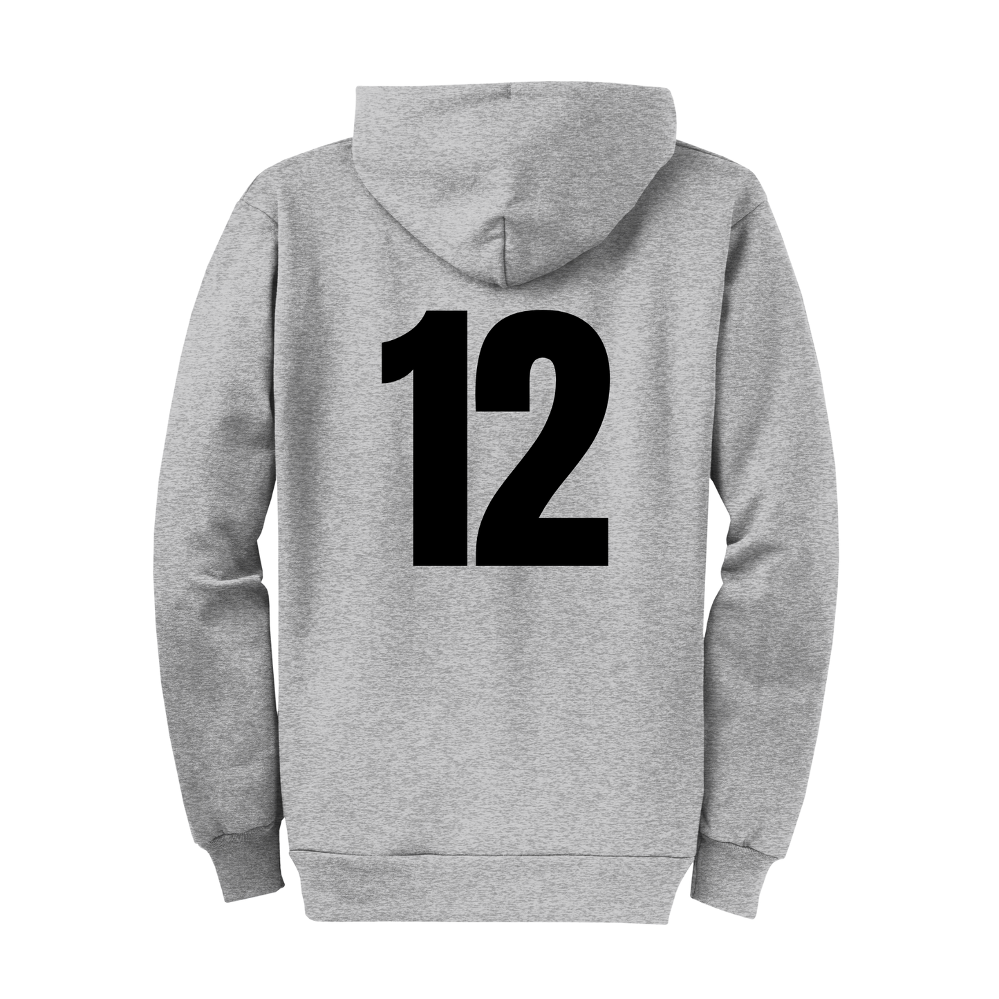 Softball Full Zip-Up Sweatshirt