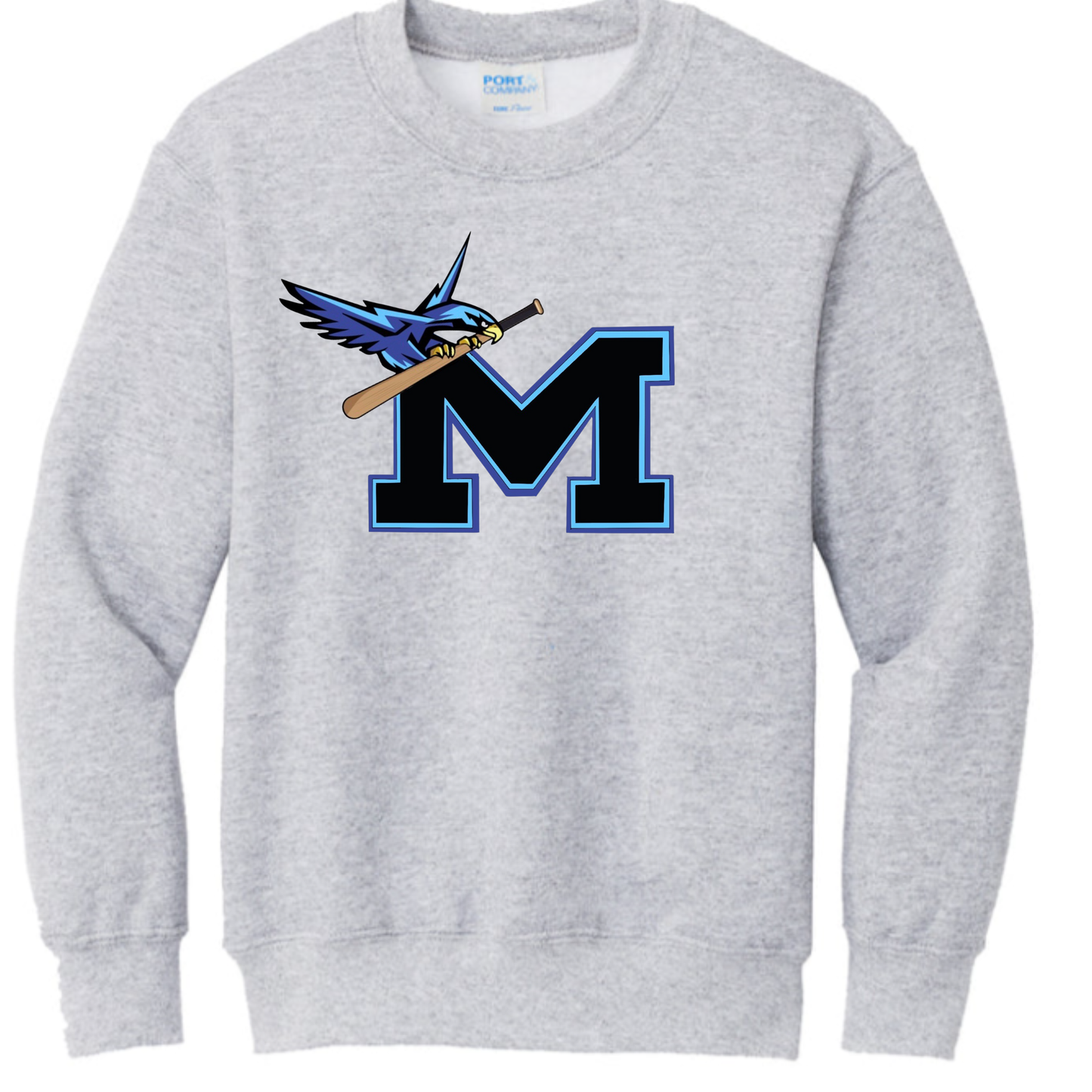 Mahwah Softball Logo Crewneck Sweatshirt