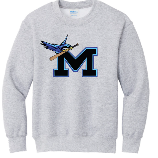 Mahwah Softball Logo Crewneck Sweatshirt