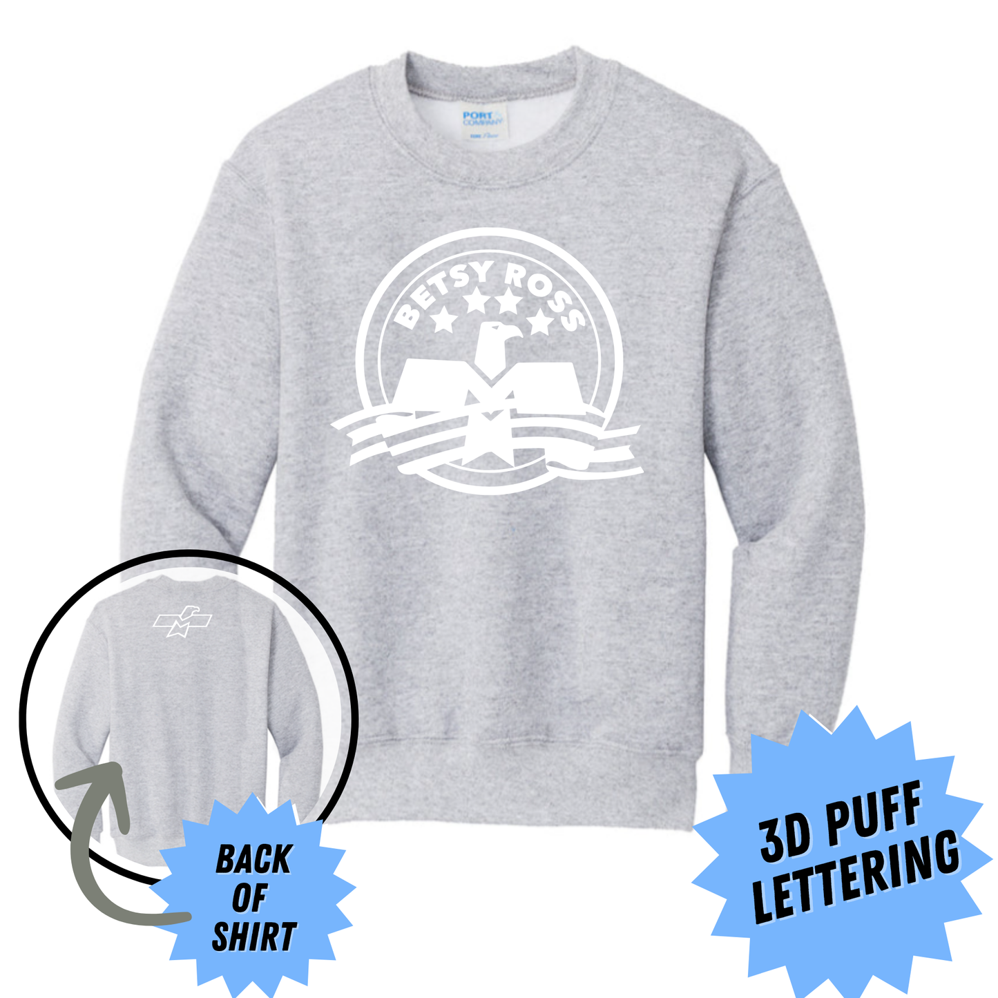 Betsy Puff Print Logo Sweatshirt Collection