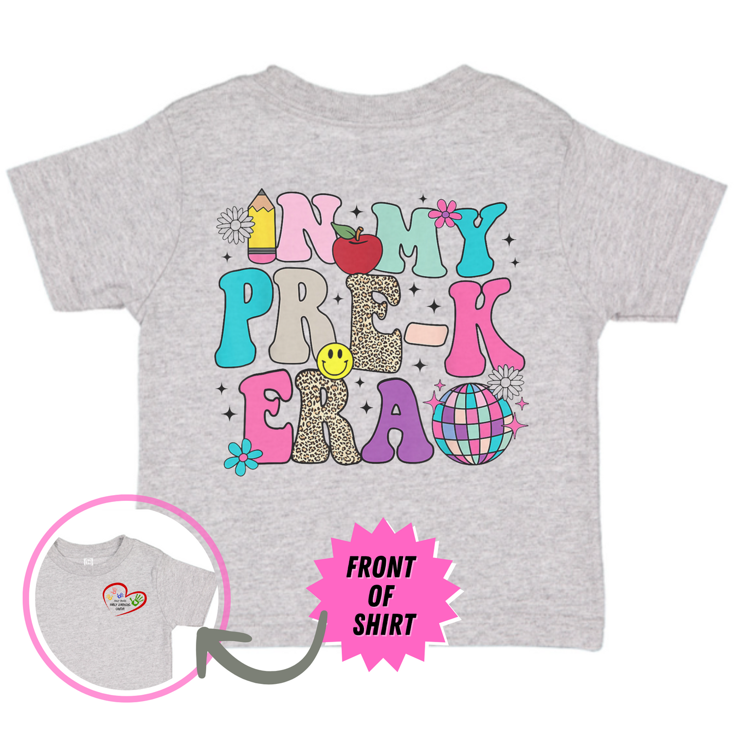 Preschool Era Girls Toddler Tee