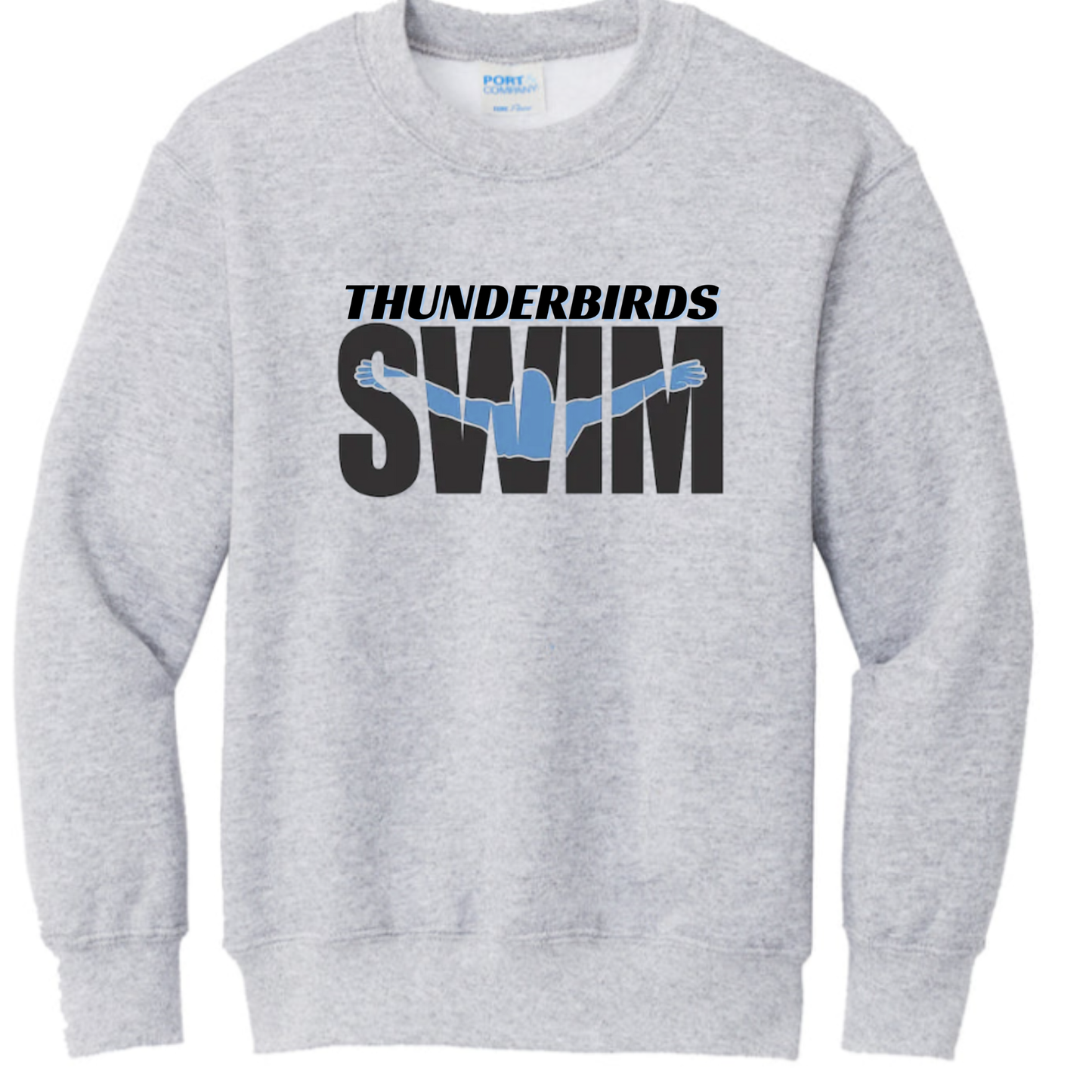 Thunderbirds Swim Crewneck Sweatshirt