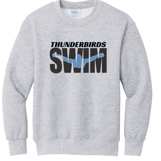 Thunderbirds Swim Crewneck Sweatshirt