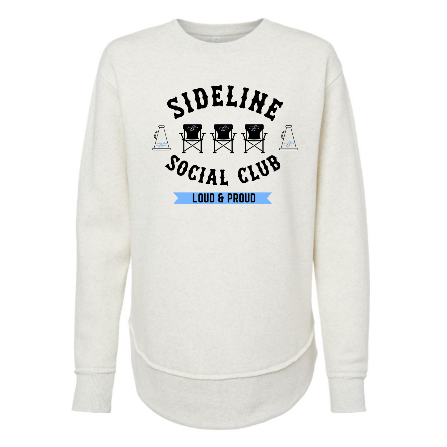 Cheer Sideline Social Club Oversized Weekend Fleece