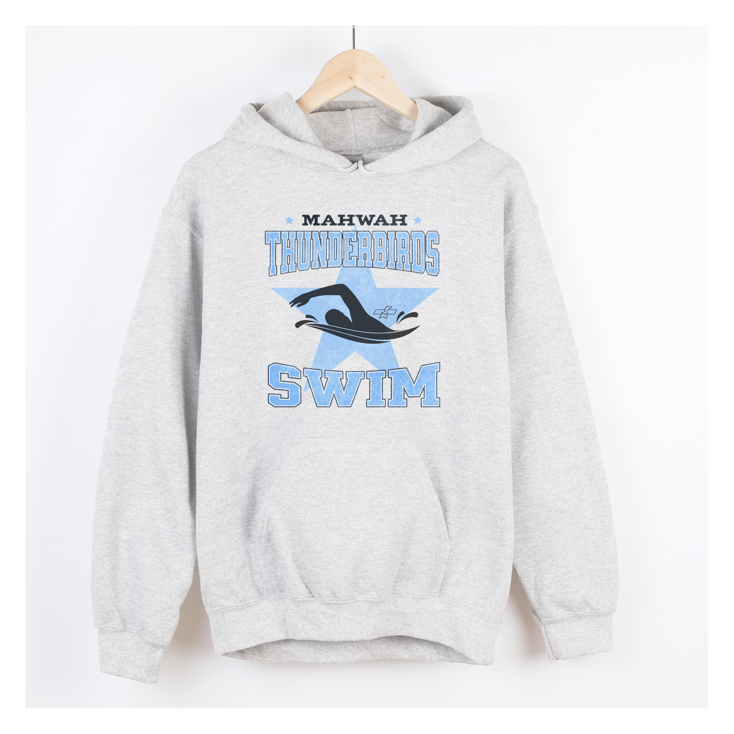Retro Swim Hooded Sweatshirt