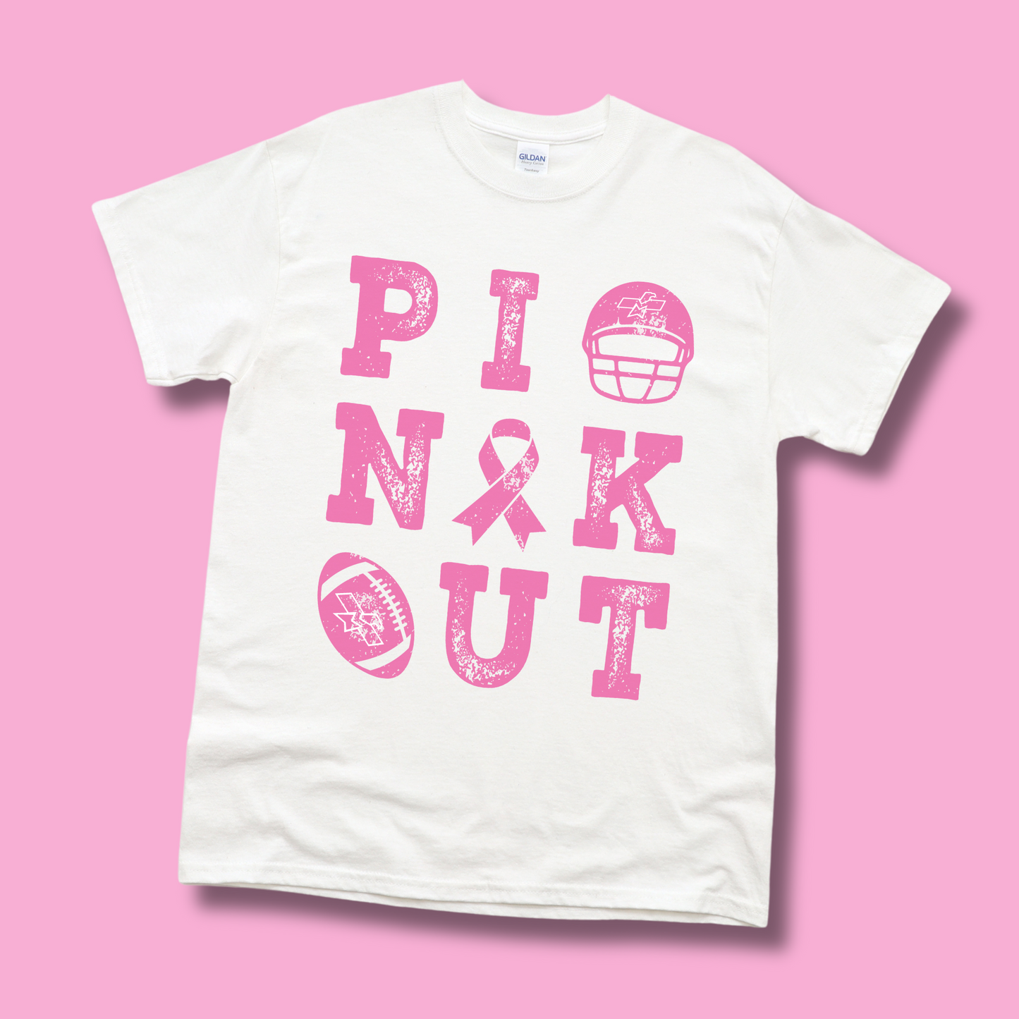 October Breast Cancer Awareness Pinkout Tee - Youth