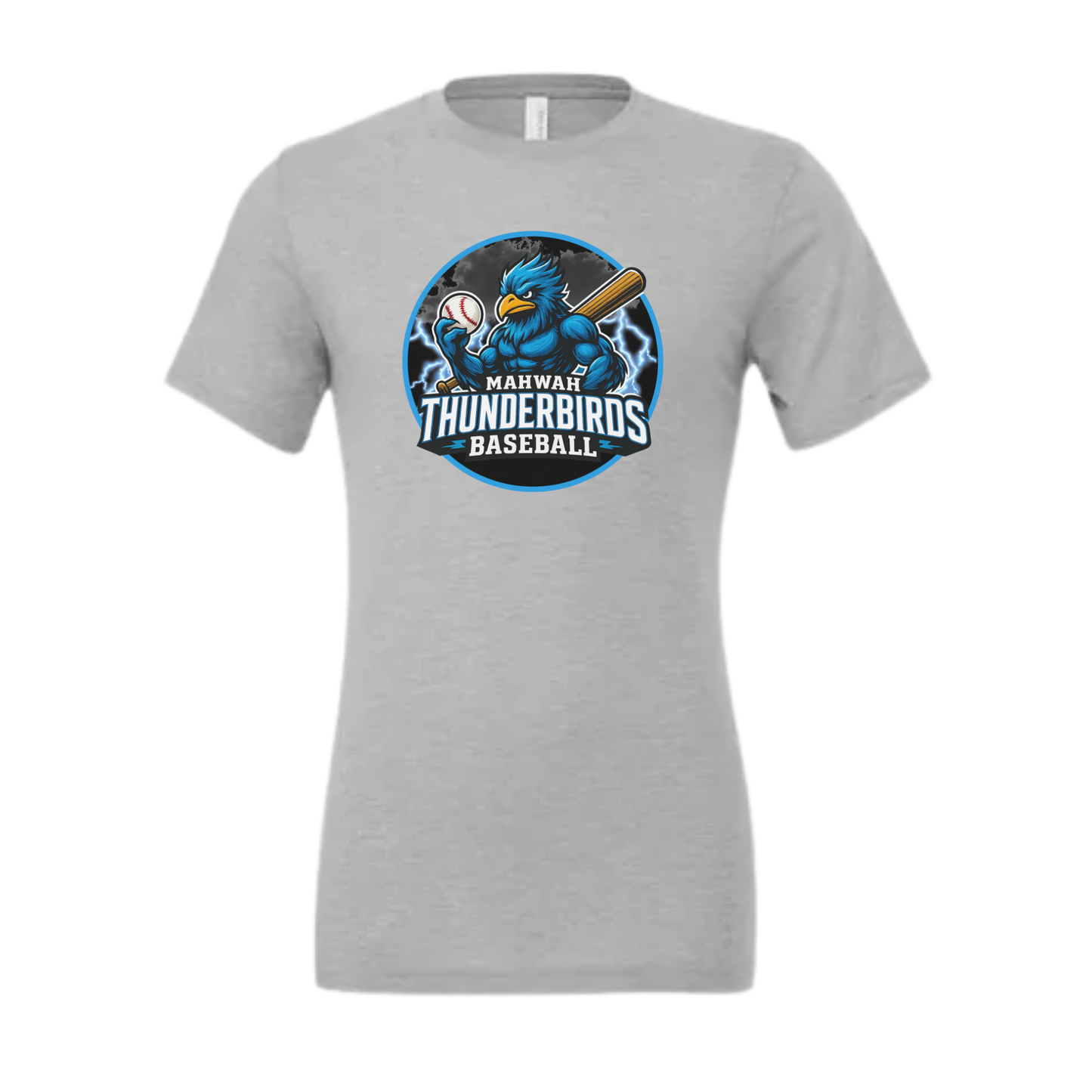 Thunderbird Baseball - Bella Canvas Unisex Tee