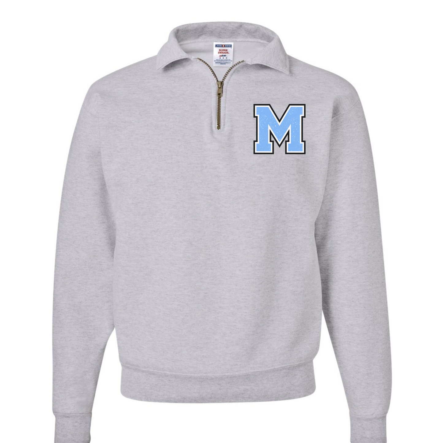 Mahwah Quarter-Zip Cadet Collar Personalized Sweatshirt