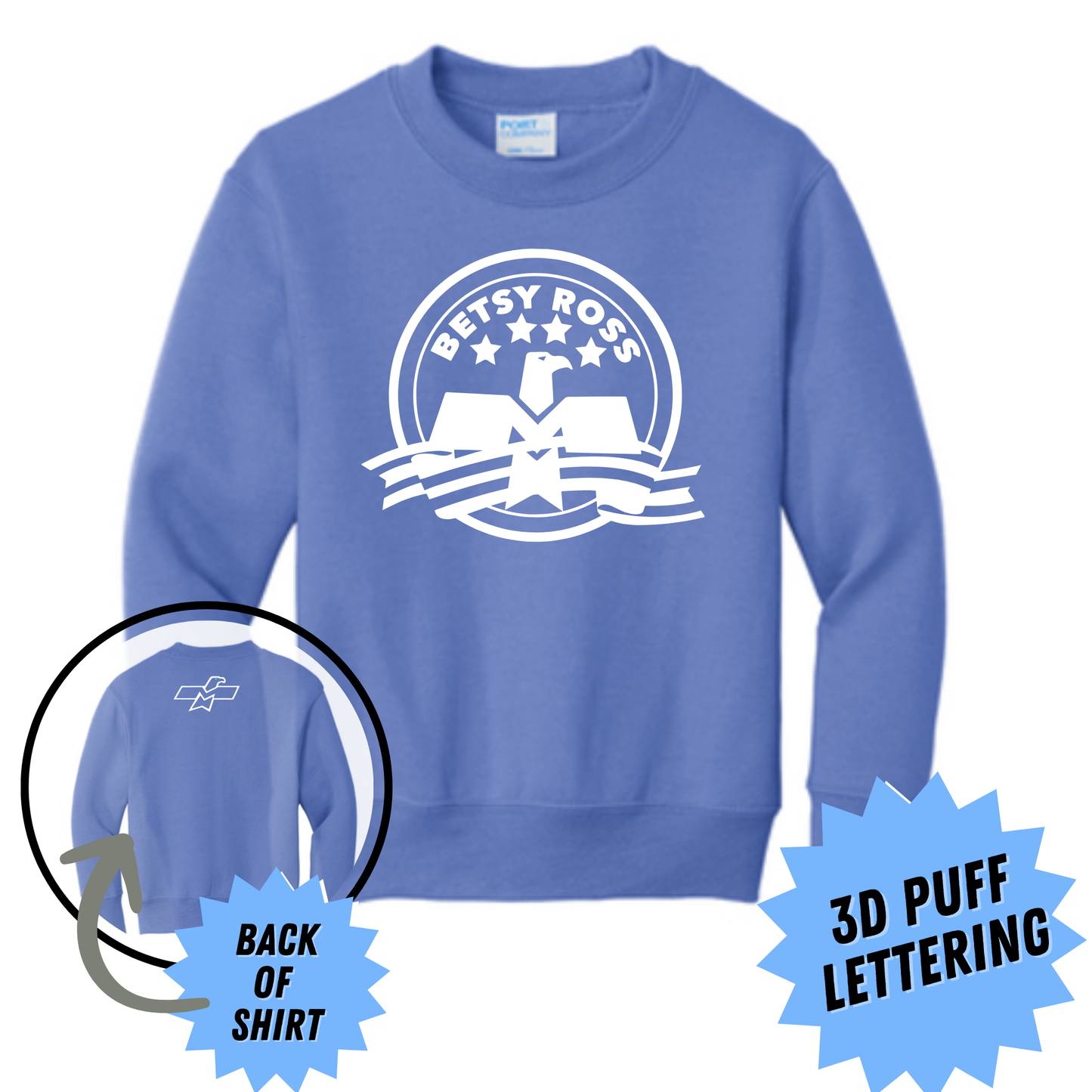 Betsy Puff Print Logo Sweatshirt Collection