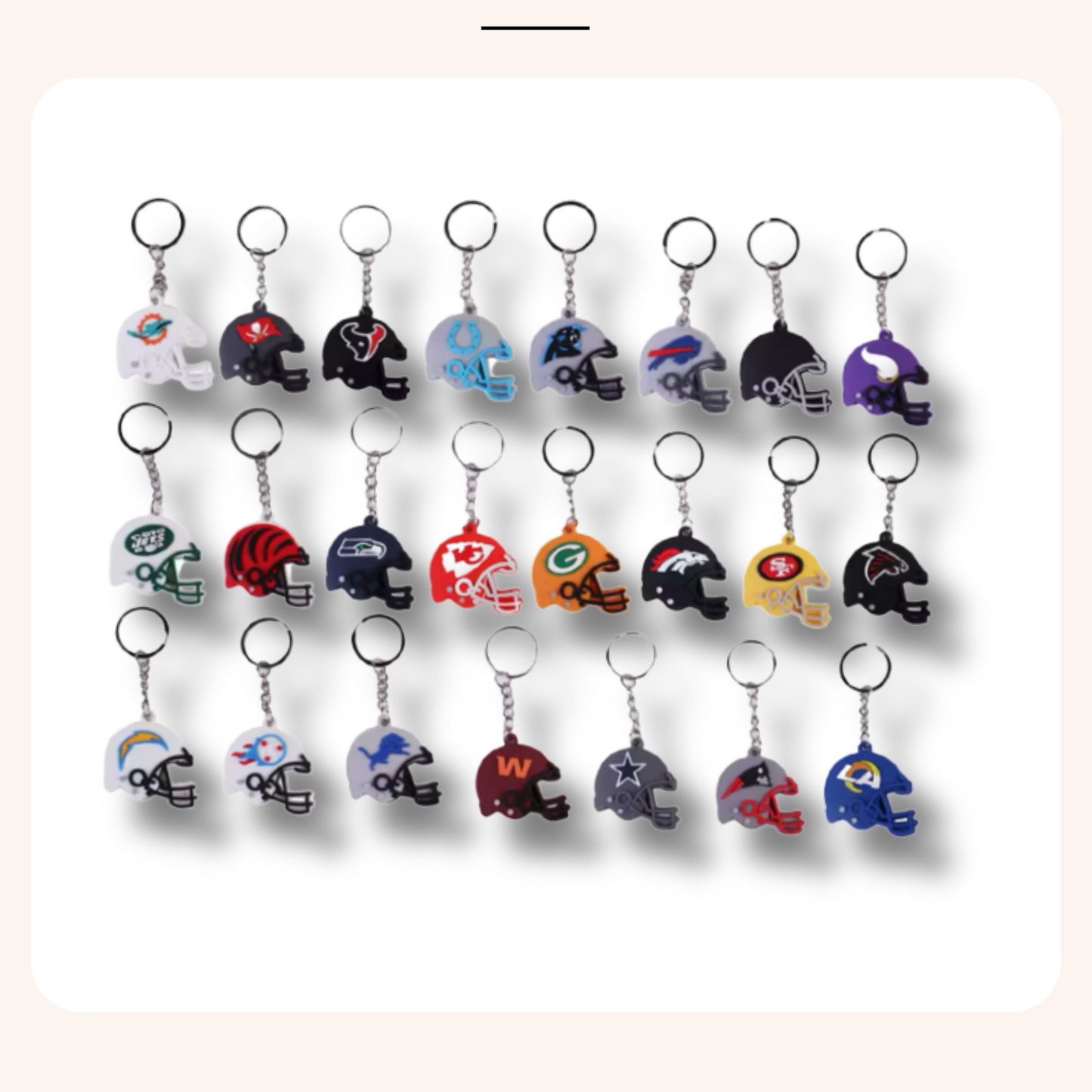 Sport Team Keychains