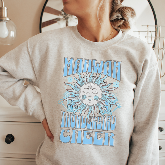 Retro Cheerleading Crewneck Sweatshirt - Adult