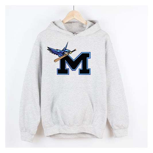 Mahwah Softball Logo Hooded Sweatshirt