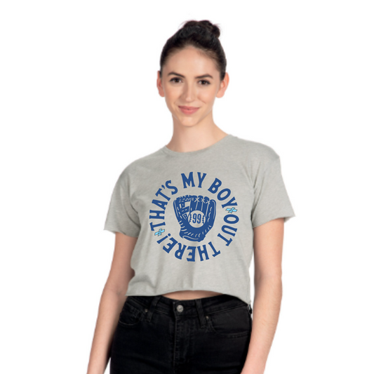 My Boy Crop Tee - Women's