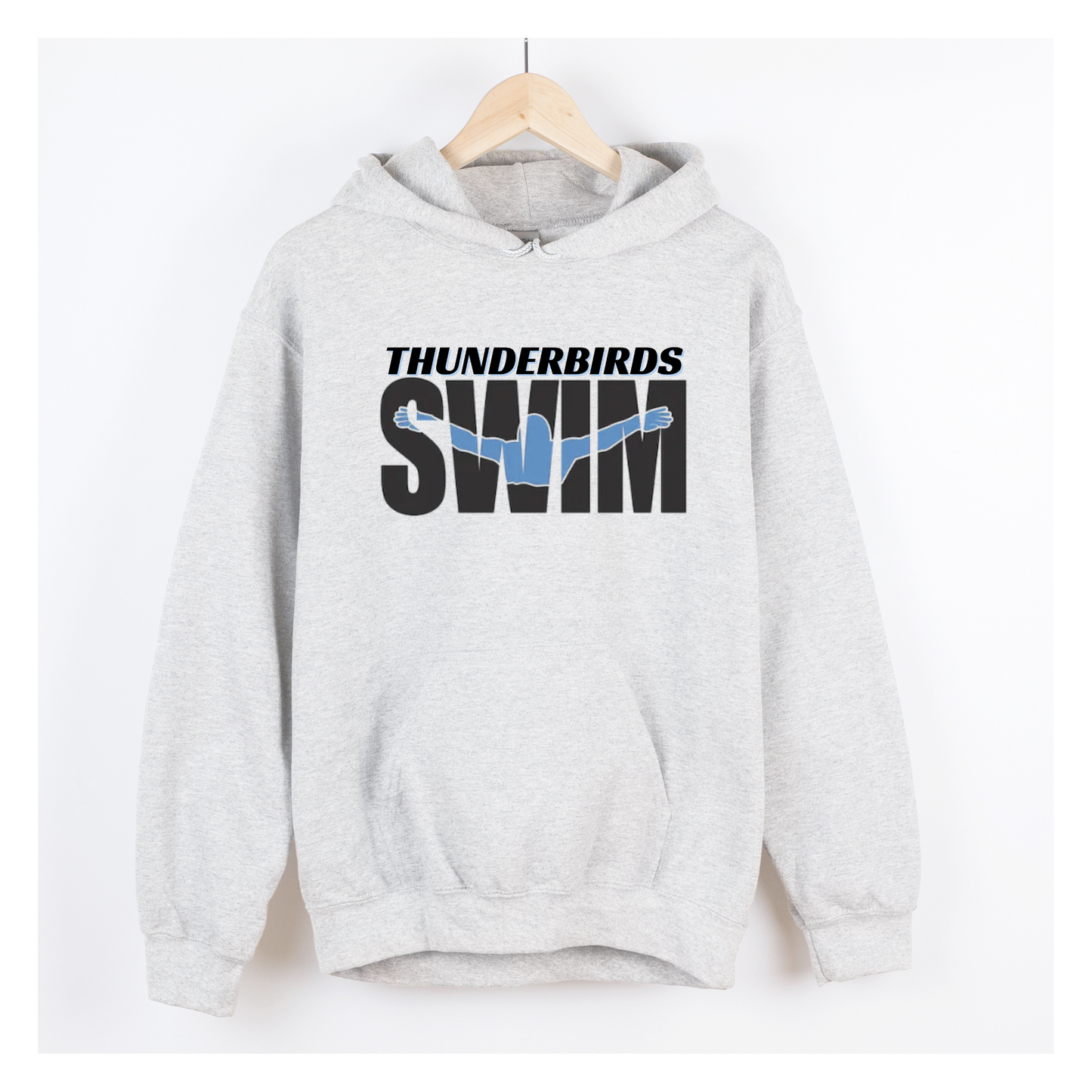 Thunderbirds Swim Hooded Sweatshirt