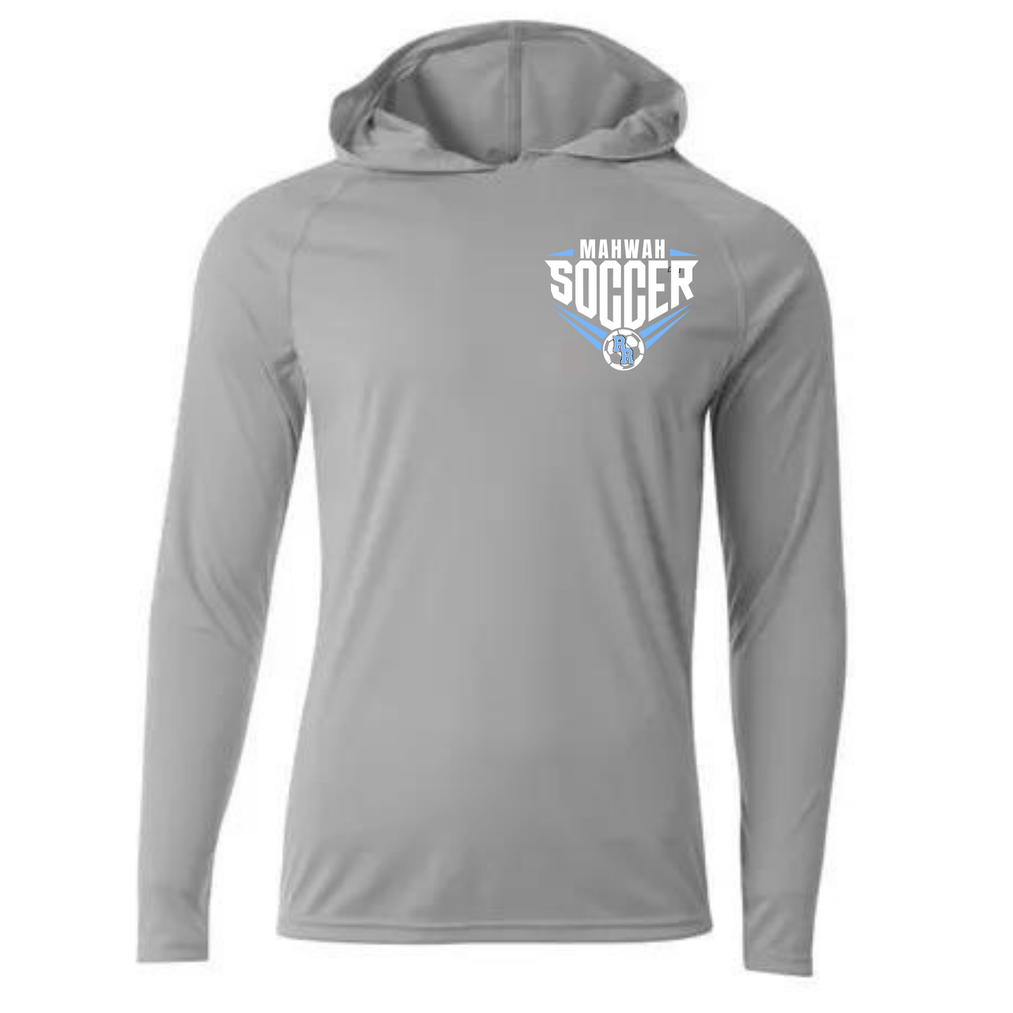 Mahwah Soccer Unisex Cooling Performance Long Sleeve Hooded Tee