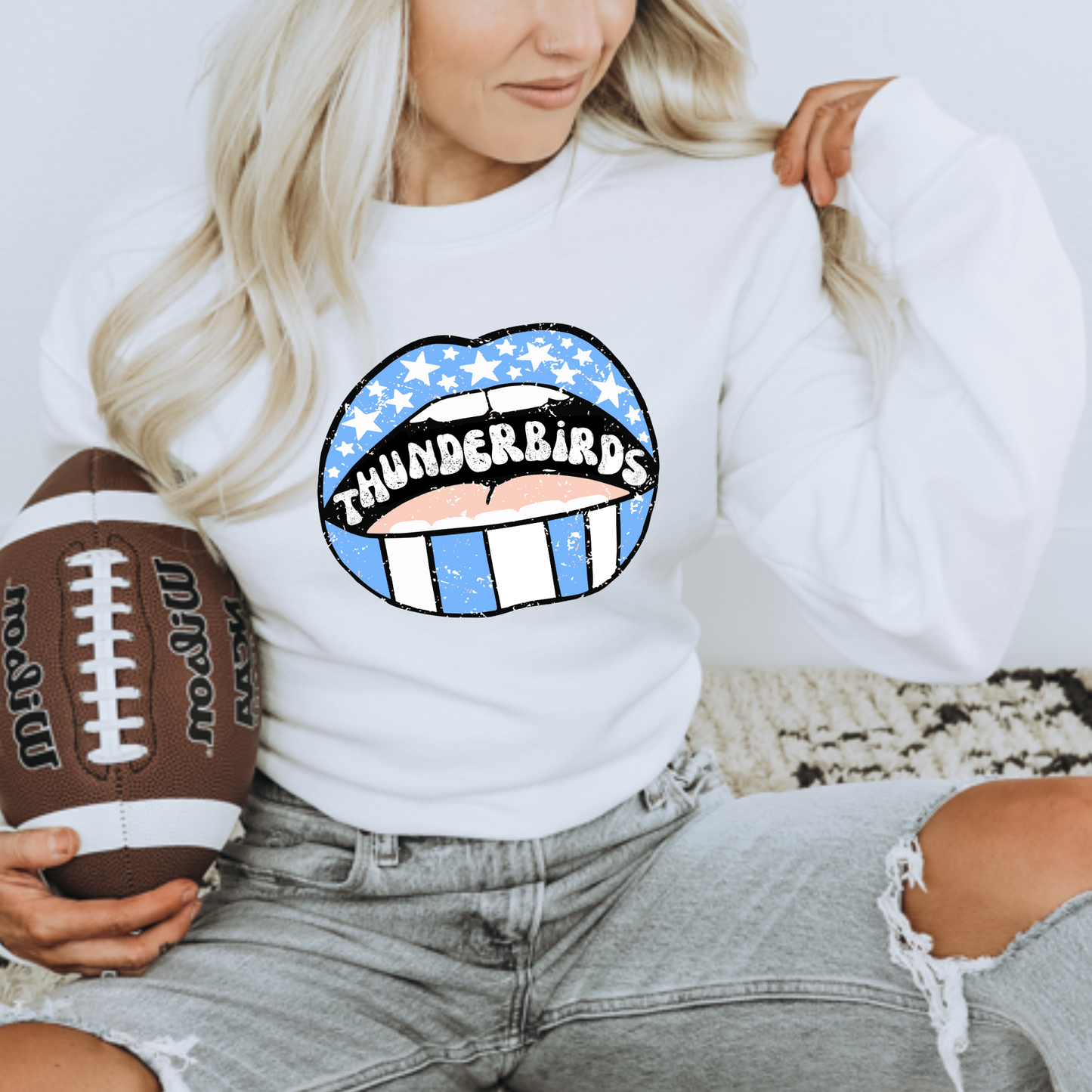 Thunderbirds Lip Sweatshirt - Adults