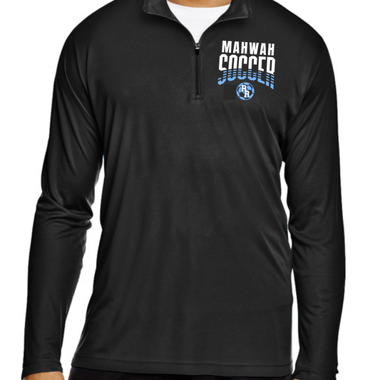 Soccer Performance Quarter-Zip Long Sleeved Shirt