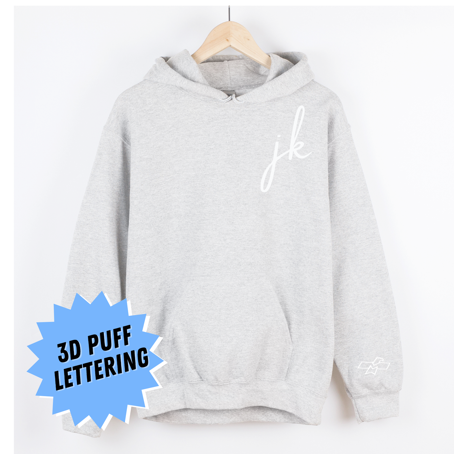 JK puff Hooded Sweatshirt