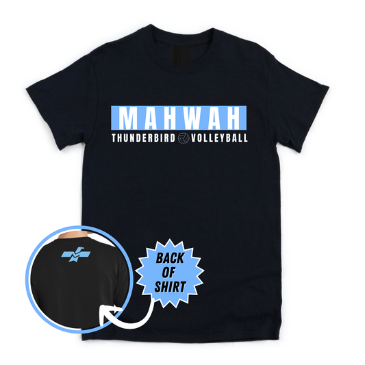 Mahwah Thunderbirds Volleyball Tee - Adult