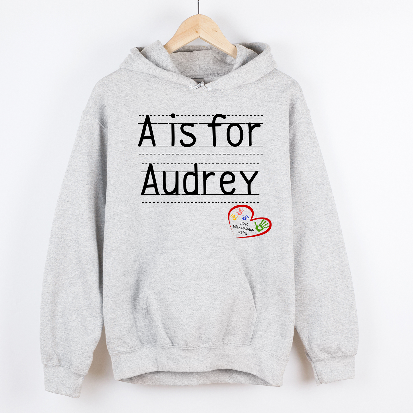 Personalized Name Notebook Hooded Sweatshirt